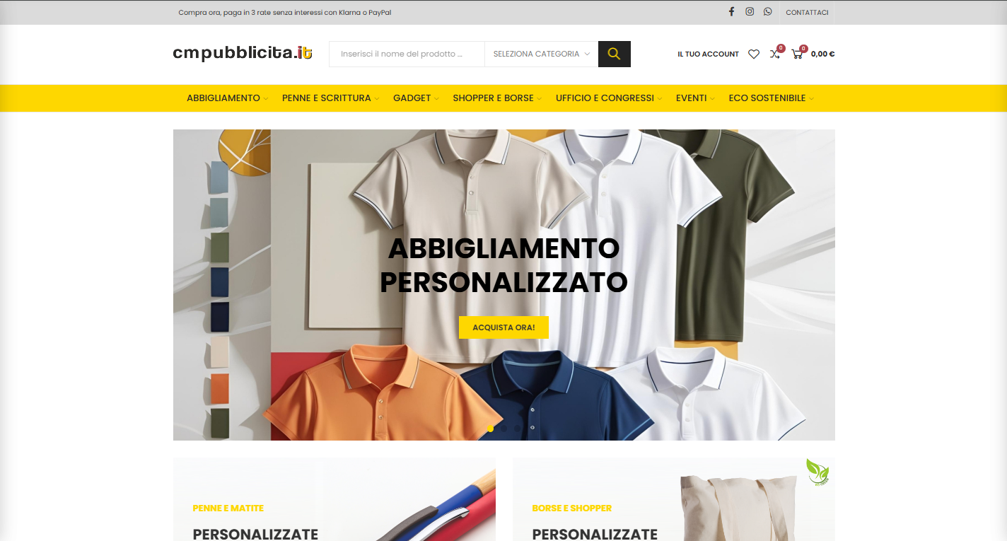 CM Pubblicità E-commerce