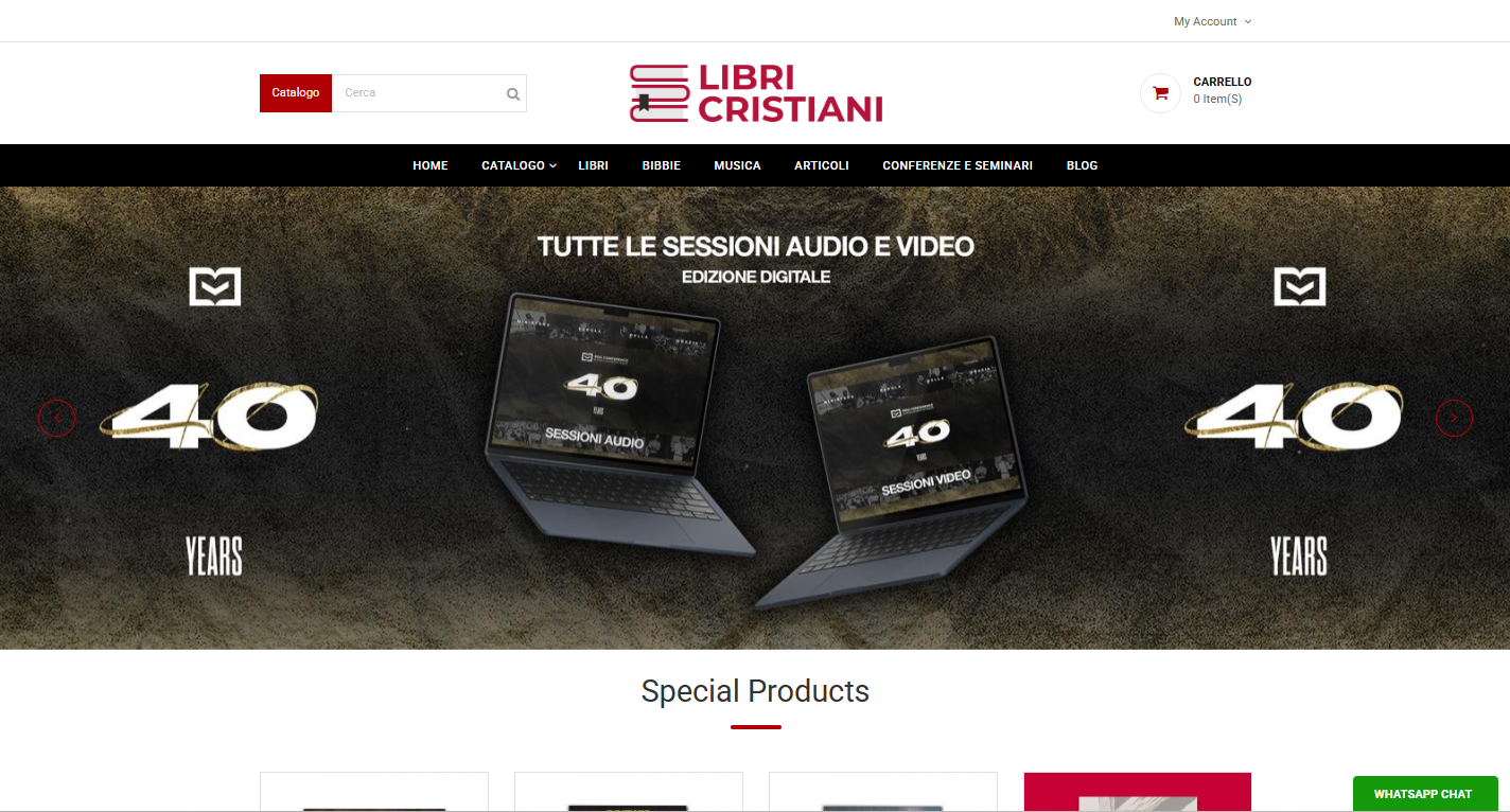 LibriCristiani E-commerce